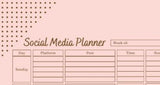 FREE SOCIAL MEDIA WORKSHEET